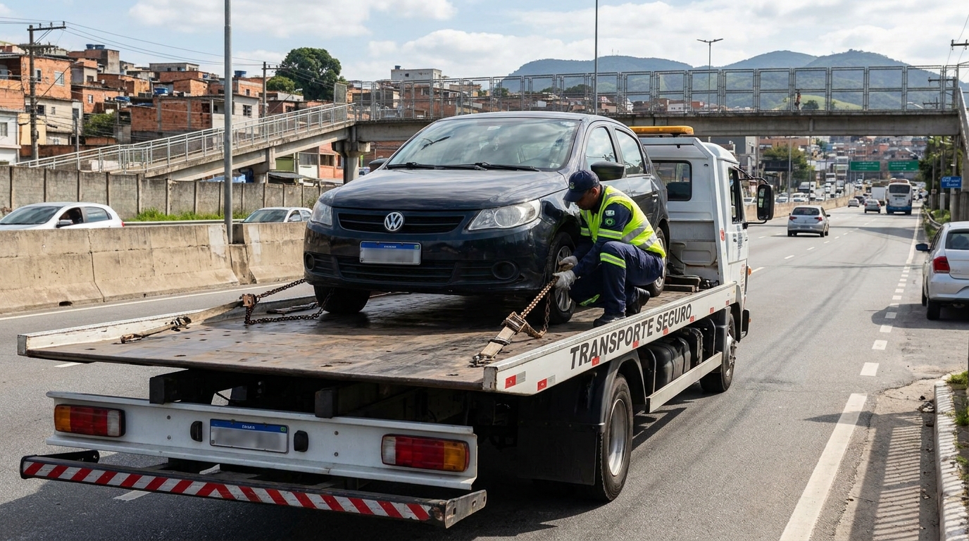 Logística para Veículos Parados em Campina Grande‑PB